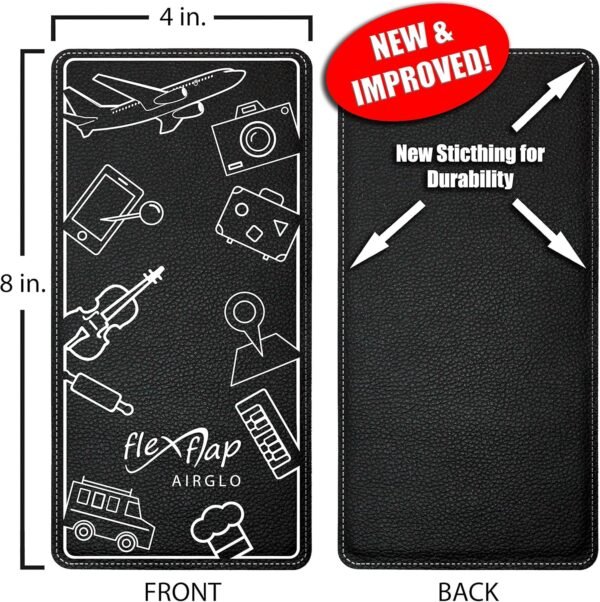91c93wuDoyL._AC_SL1500_.jpg Airplane Travel Essentials for Flying Flex Flap Cell Phone Holder & Flexible Tablet Stand for Desk, Bed, Treadmill, Home & in-Flight Airplane Travel Accessories - Travel Must Haves Cool Gadgets